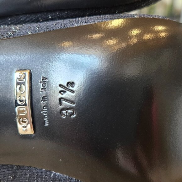 Gucci Ankle Boots Black Womens size 37+ - Picture 4 of 13